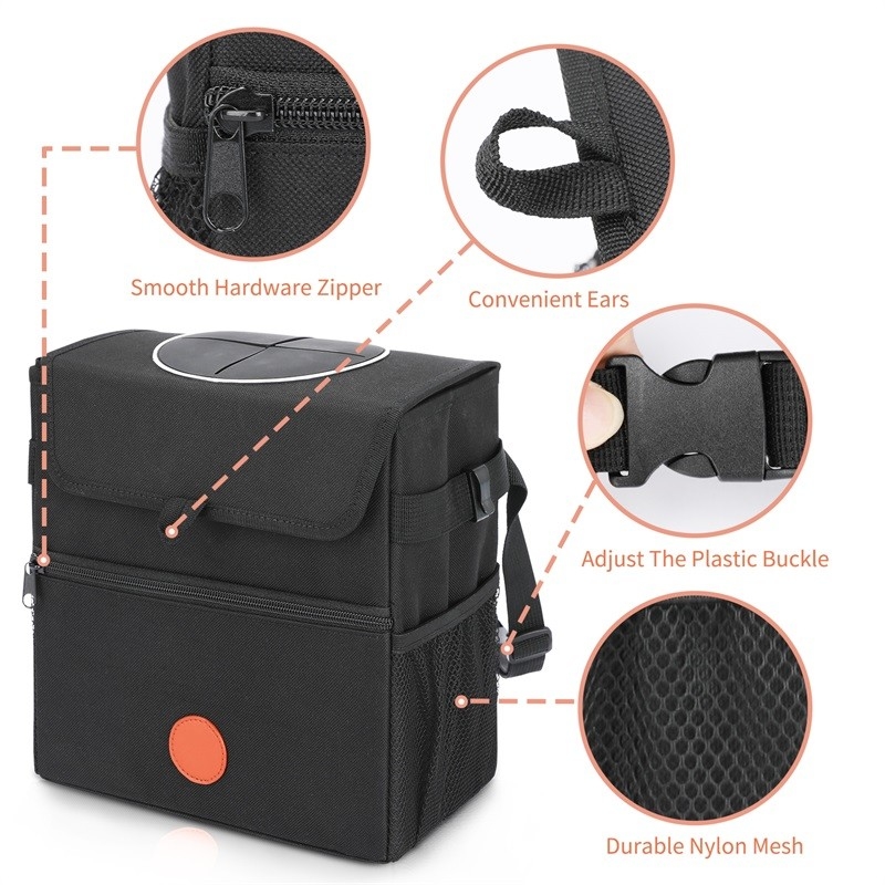 Van de de Zakorganisator van de auto Hangend Opslag de Vuilniszakhuisvuil 9.5x5.5 van Leakproof Interior Car“
