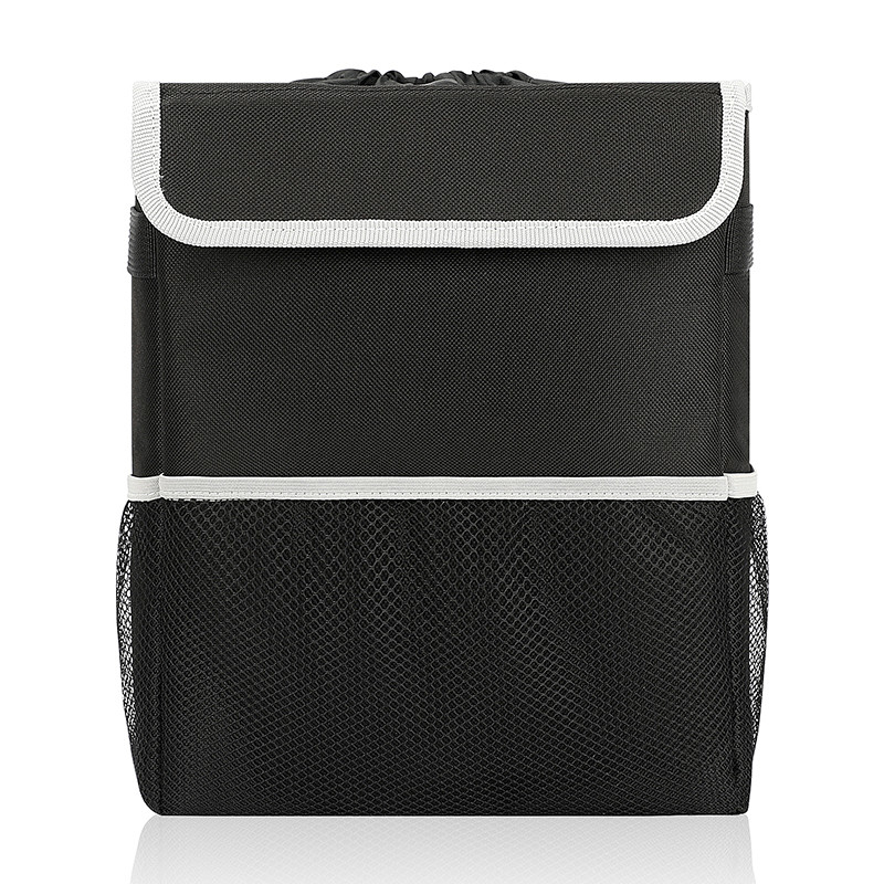 Van de Organisatorbags black hanging van de afvalauto van het het Lekbewijs van de het Afvalbak het Dekselhuisvuil 8.4x7.4x10.4“