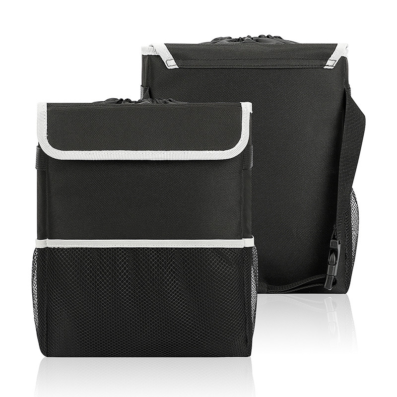 Van de Organisatorbags black hanging van de afvalauto van het het Lekbewijs van de het Afvalbak het Dekselhuisvuil 8.4x7.4x10.4“