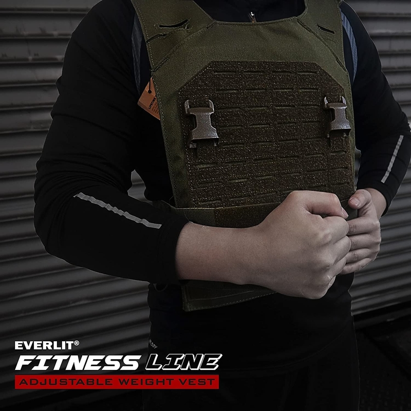 1000D nylon Cordura-Coyote Bruine Sterkte die Gewogen Vesttraining 11x14 opleiden“