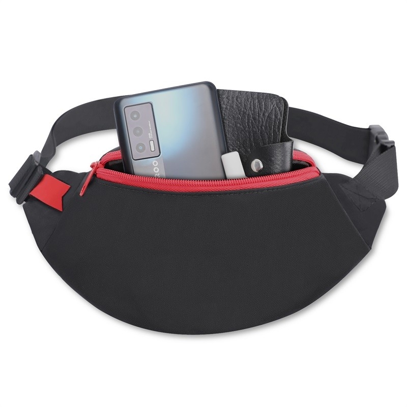 420d nylon de Zaktelefoon van de Taillezak Praktisch voor Mannen Vrouwensport 26X8X12.5“