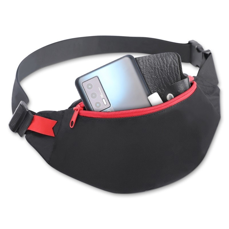 420d nylon de Zaktelefoon van de Taillezak Praktisch voor Mannen Vrouwensport 26X8X12.5“