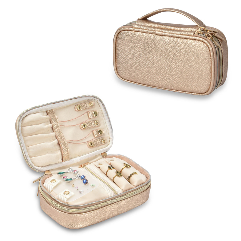 2 van de de Opslagzak van laagjuwelen van de de Zakkenorganisator het Geval 7x2.4x3.9 van Pouch Earring Travel“