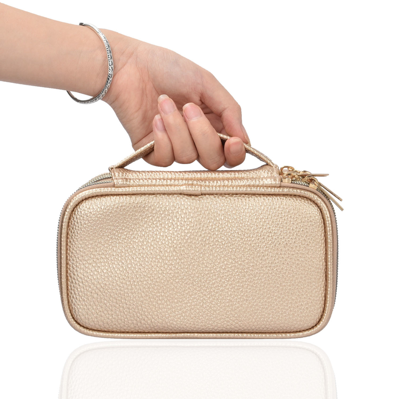 2 van de de Opslagzak van laagjuwelen van de de Zakkenorganisator het Geval 7x2.4x3.9 van Pouch Earring Travel“