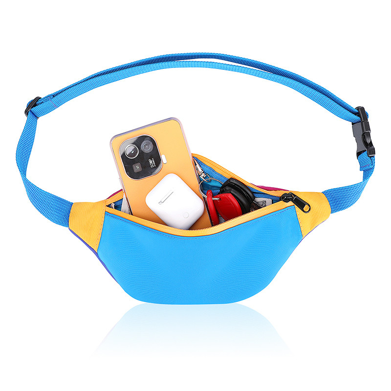 Van de de Taillezak van de riemslinger Duim van Fanny Pack 420D 11X2.3X4.3 van de Vrouwen de Nylon