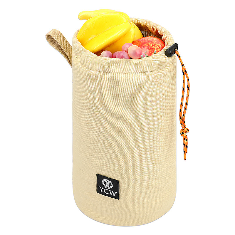 Drawstrings Organische het Katoenen Canvas van Mart Reusable Grocery Bags Reusable het Winkelen Zakken