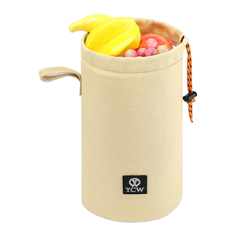Drawstrings Organische het Katoenen Canvas van Mart Reusable Grocery Bags Reusable het Winkelen Zakken