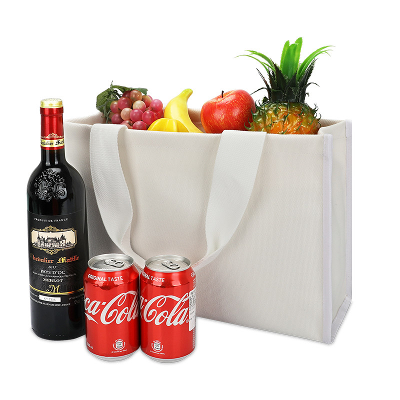 Het canvas Tote Bag Eco Friendly Shopping doet Kleinhandels Op zwaar werk berekende Dikke Bodem 4x4x10“ in zakken