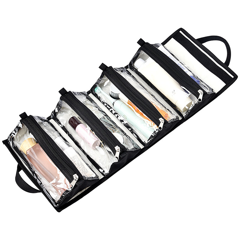 Reis maakt Buitengewoon breed Hangend Toiletry pvc van Organisatorbag separated omhoog Zak 9X5“