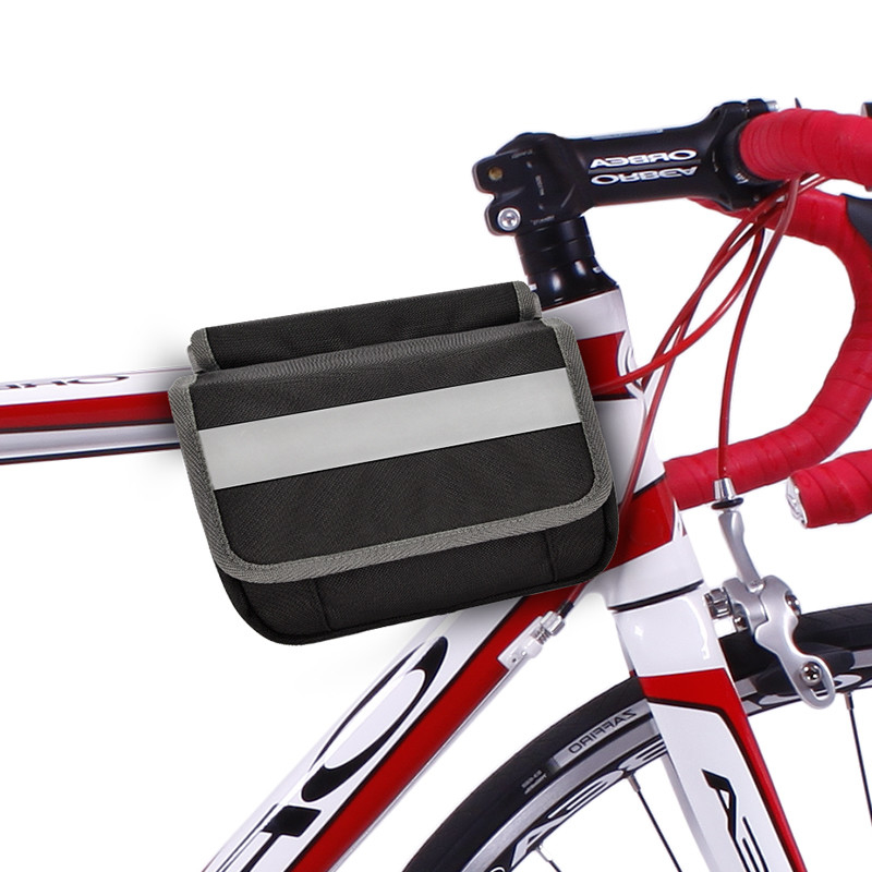 De grote Zak van de Telefoonfiets Waterdicht Achtergedeelte onder Weerspiegelende de Strookzak van Seat voor het Cirkelen 7X6X5“