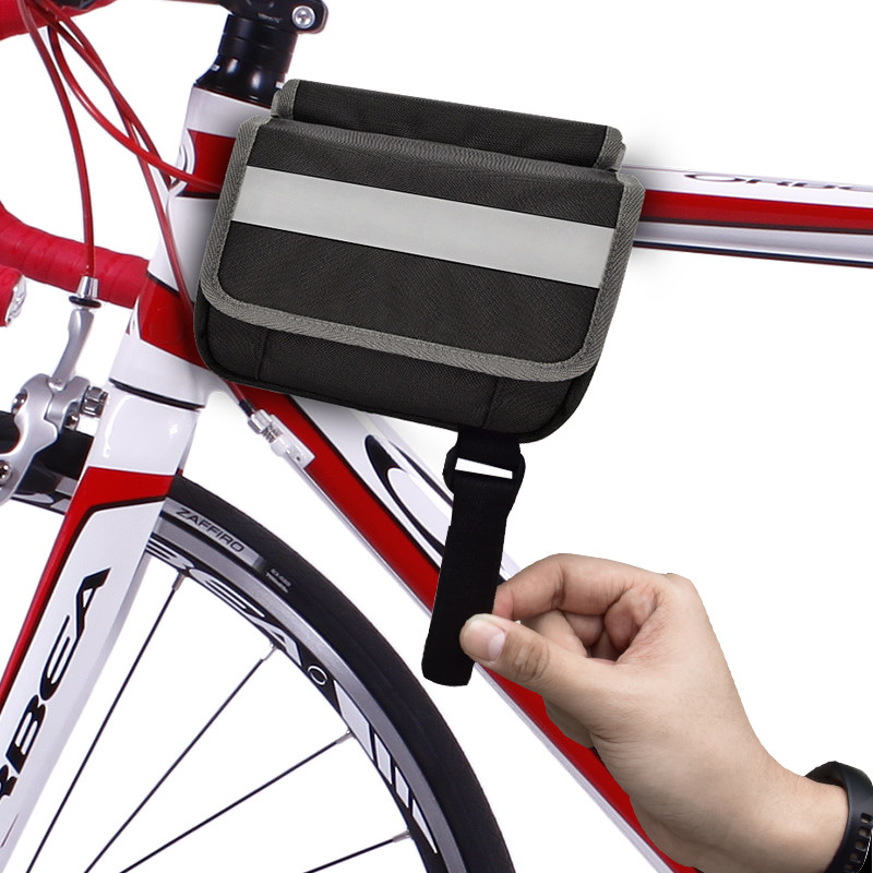 De grote Zak van de Telefoonfiets Waterdicht Achtergedeelte onder Weerspiegelende de Strookzak van Seat voor het Cirkelen 7X6X5“