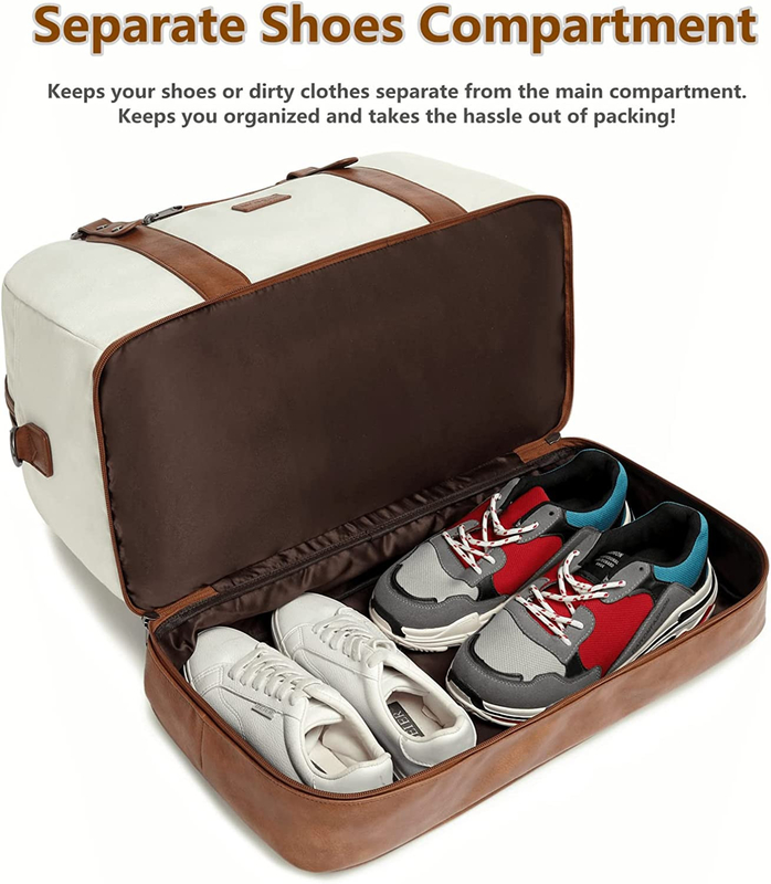 Modieuze Duffel Reiszakken met Laptop Compartimententoiletry 19 Duim 19.7x9.8x14.6“