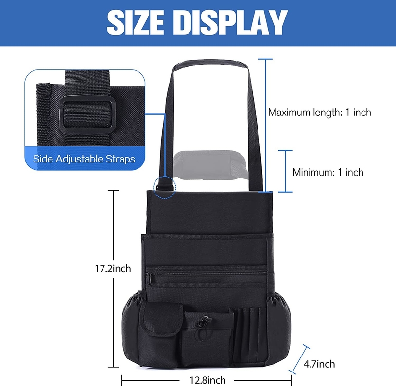 Van de Organisatorbag storage Front Backseat With Removable Cooler van de autoboomstam de Zak 12.8X4.7X17.2“