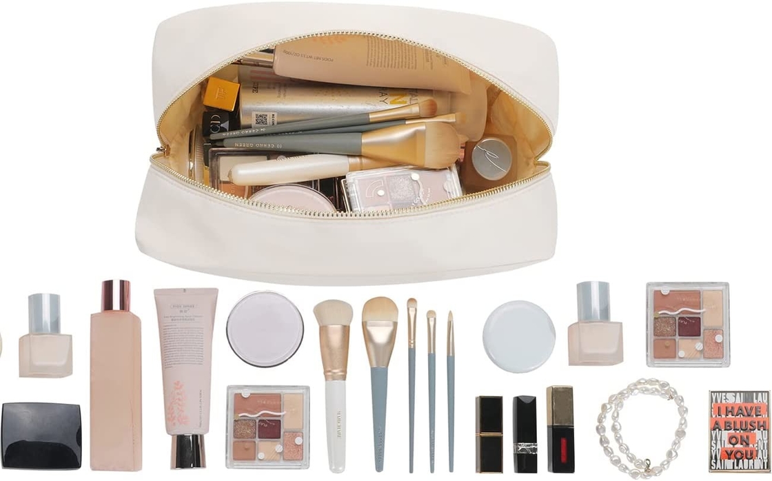 Waterdichte super extra grote make-uptas, reiscosmetische tas voor dames