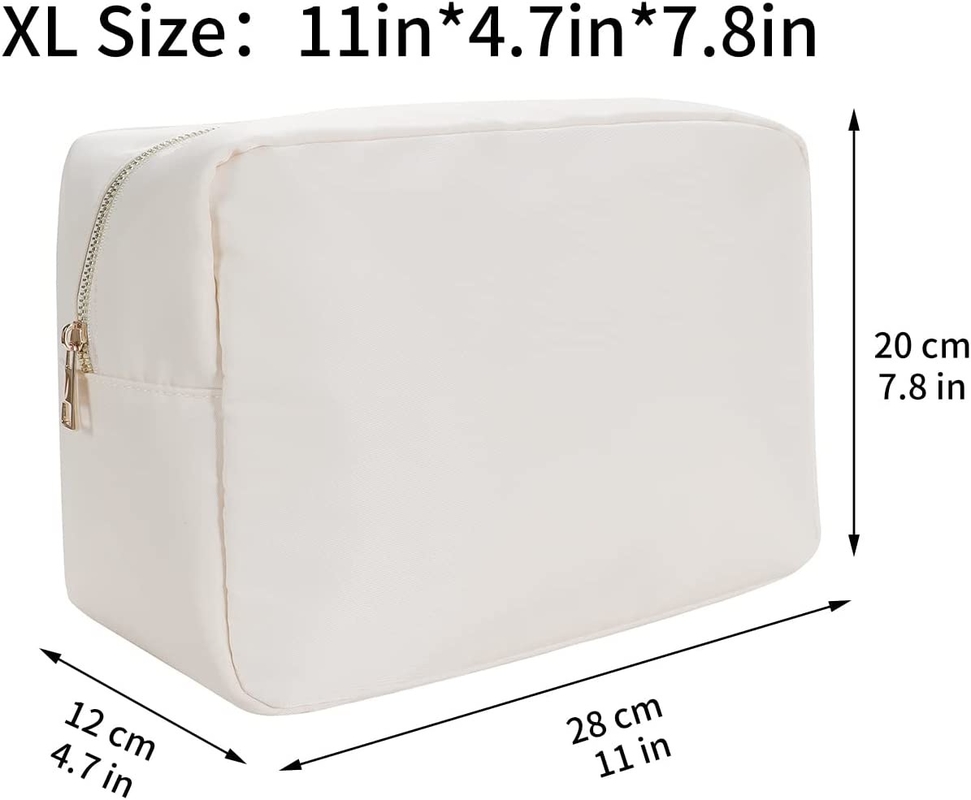 Waterdichte super extra grote make-uptas, reiscosmetische tas voor dames