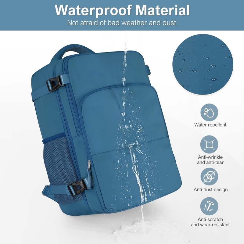 Waterdicht zakelijk wandelen Casual Carry On Travel Bag Vlucht goedgekeurd Fit 16 inch laptop