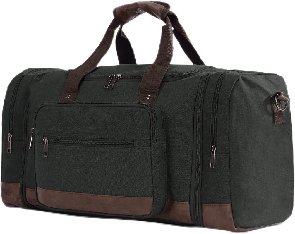 Grote capaciteit Reisauto Weekend handig om mee te nemen bagage mannen Duffel Canvas Crossbody Reisauto