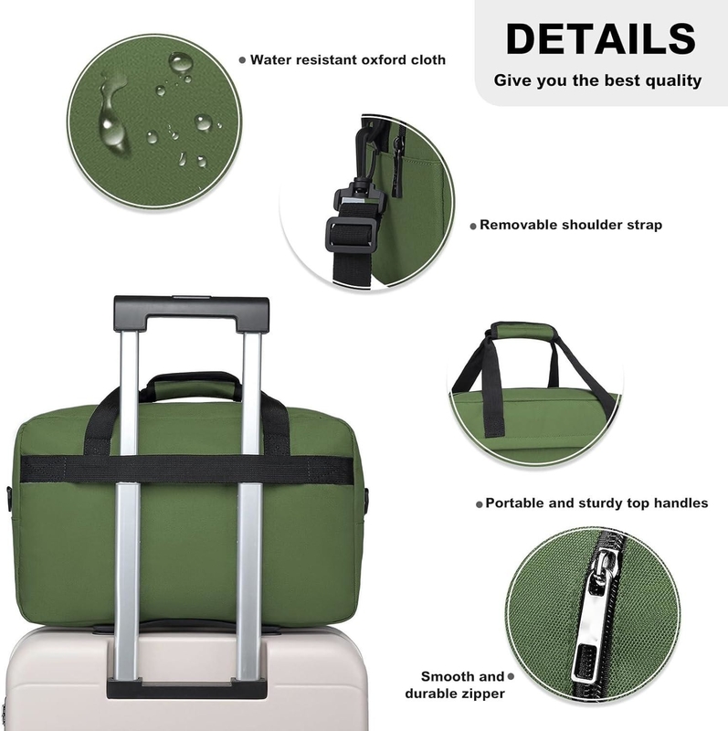 20L onder de stoel Draagbare sporttoet Gym Weekender Overnight Bag Voor mannen Vrouwen