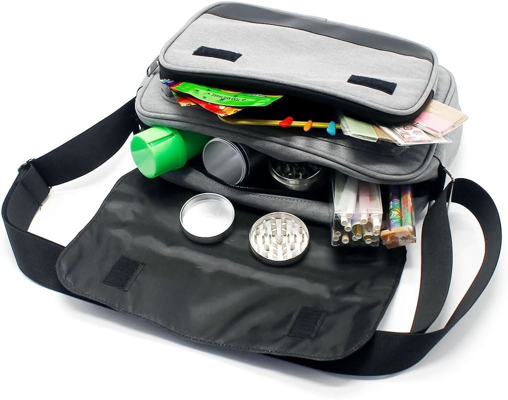 Beveiligde opslag Custom travel bag geurbestendige voor tabakskruid accessoire medicijnen lunch stash container