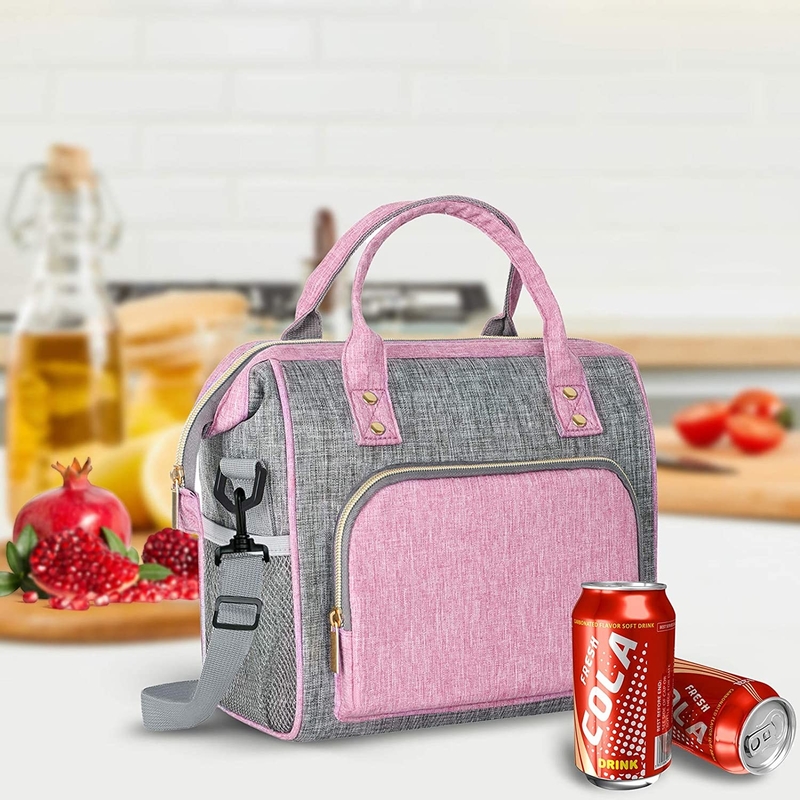 12 het pak 6 Pak isoleerde Koelere Zak voor Moedermelklunch Dagelijkse 11x6x10“