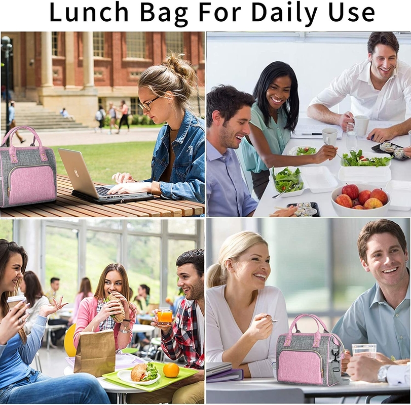 12 het pak 6 Pak isoleerde Koelere Zak voor Moedermelklunch Dagelijkse 11x6x10“