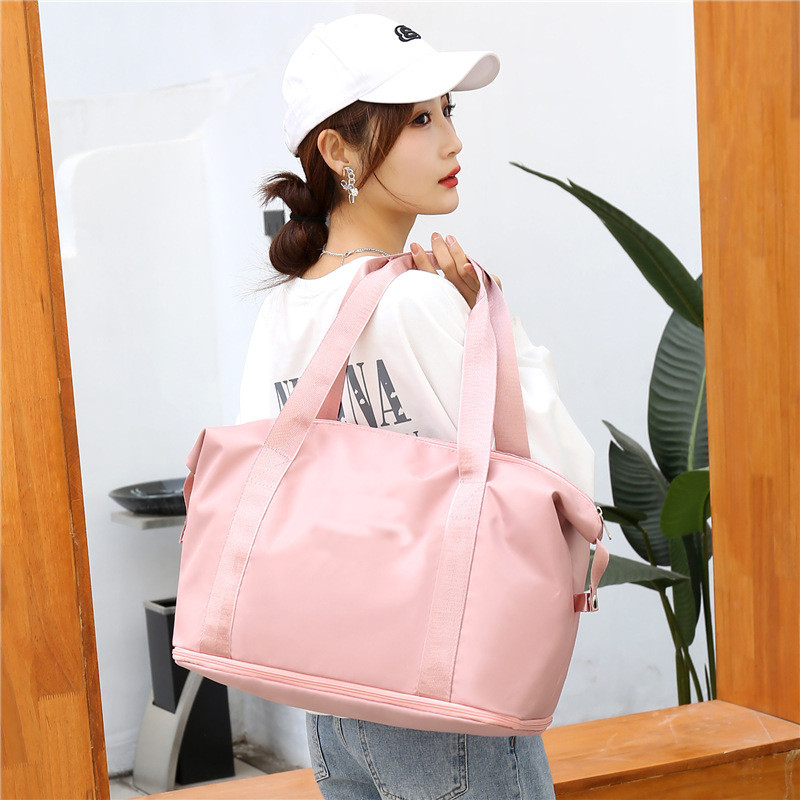 Rolling Sportenduffel de Polyester210d Vrouw Waterdichte 10.63x21.65x7.09 van de Reiszak“