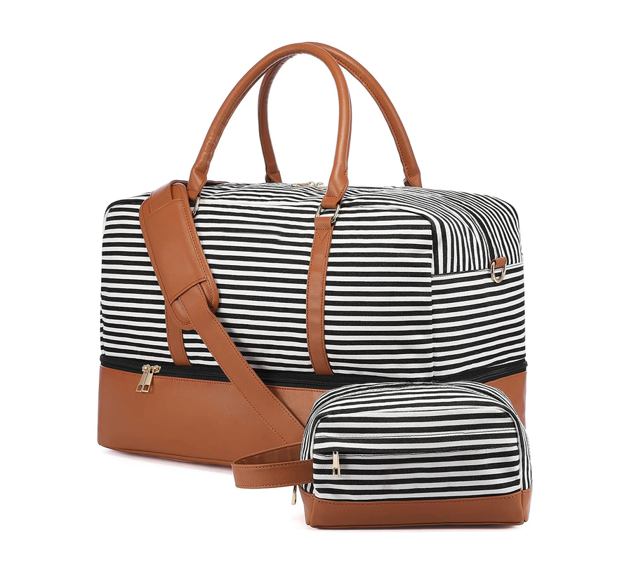 Duffel van de het Canvasreis van mensen doet Bagage Carry On Weekend Tote 16.2x14.5x8“ in zakken